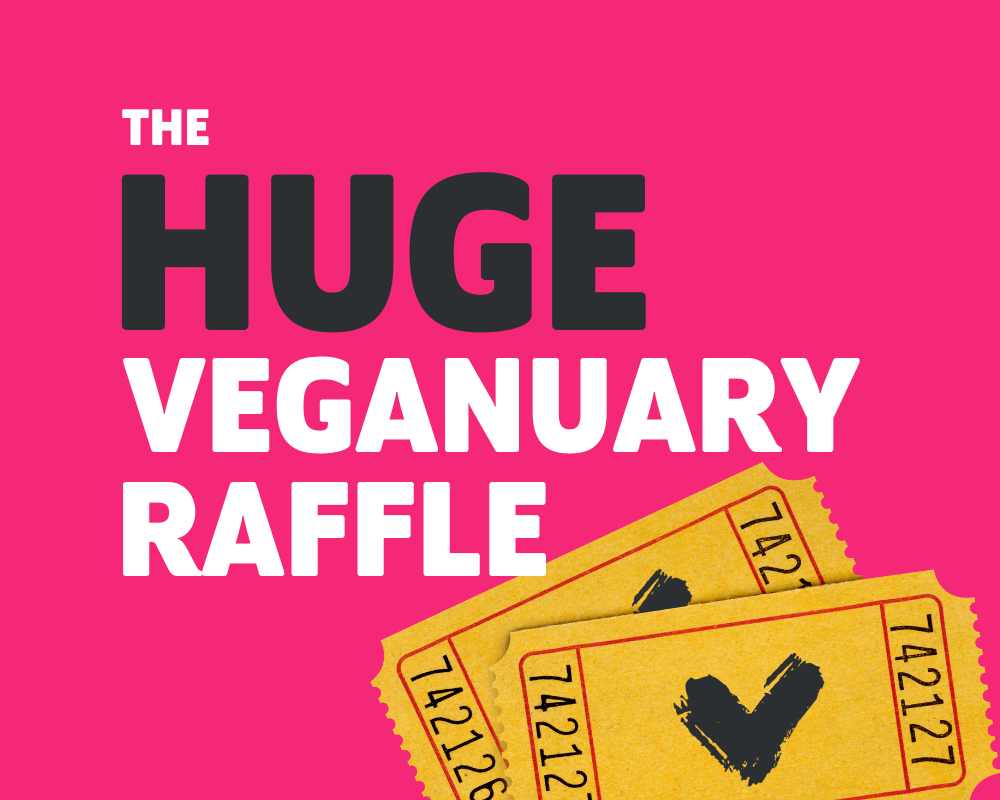 The HUGE Veganuary raffle